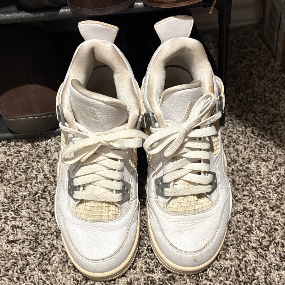 White High-Top Sneakers